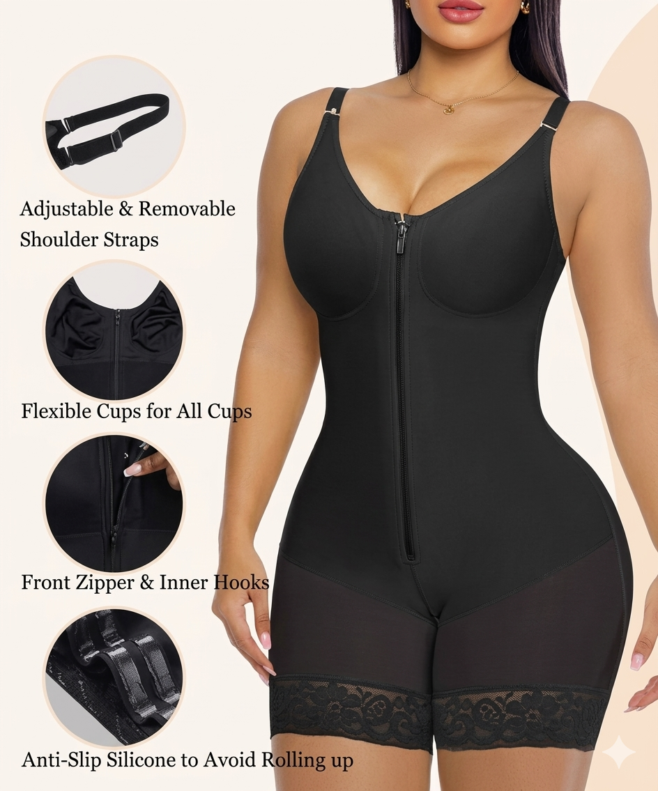 Ultimate Tummy Control Sculpting Bodysuit with Bra